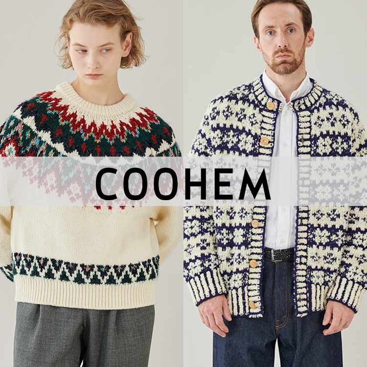 COOHEM | フェアアイル ニットプルオーバー MEN（ニット/セーター