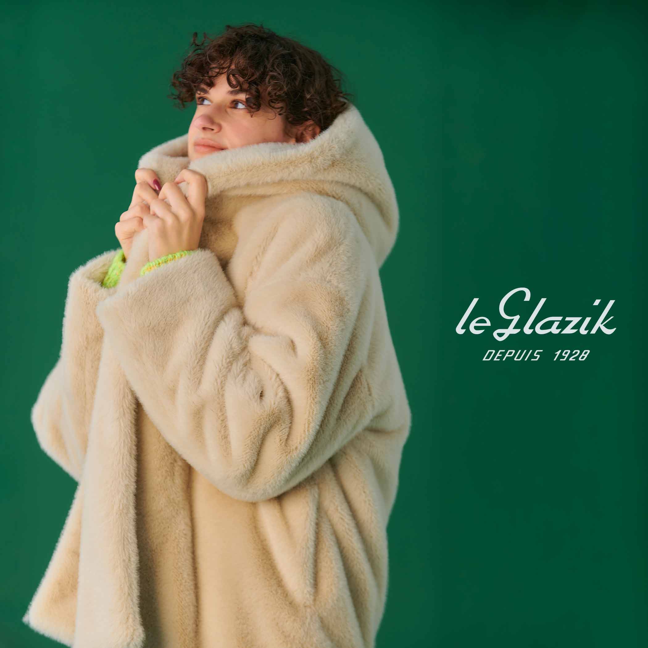 LE GLAZIK | ウール スプレーヤーンニット WOMEN（ニット/セーター