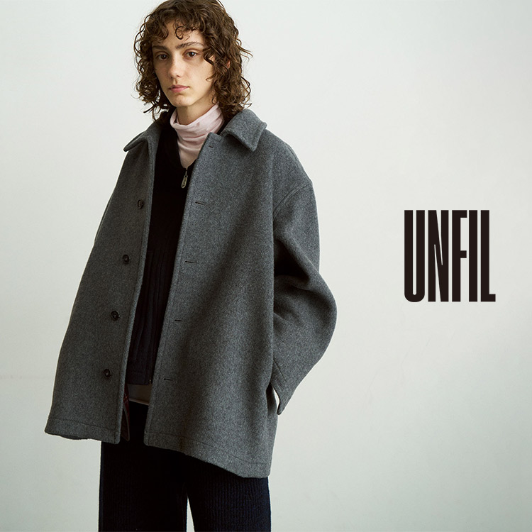 UNFIL | モヘア＆シェットランドウール ニットジャケット WOMEN（ノー