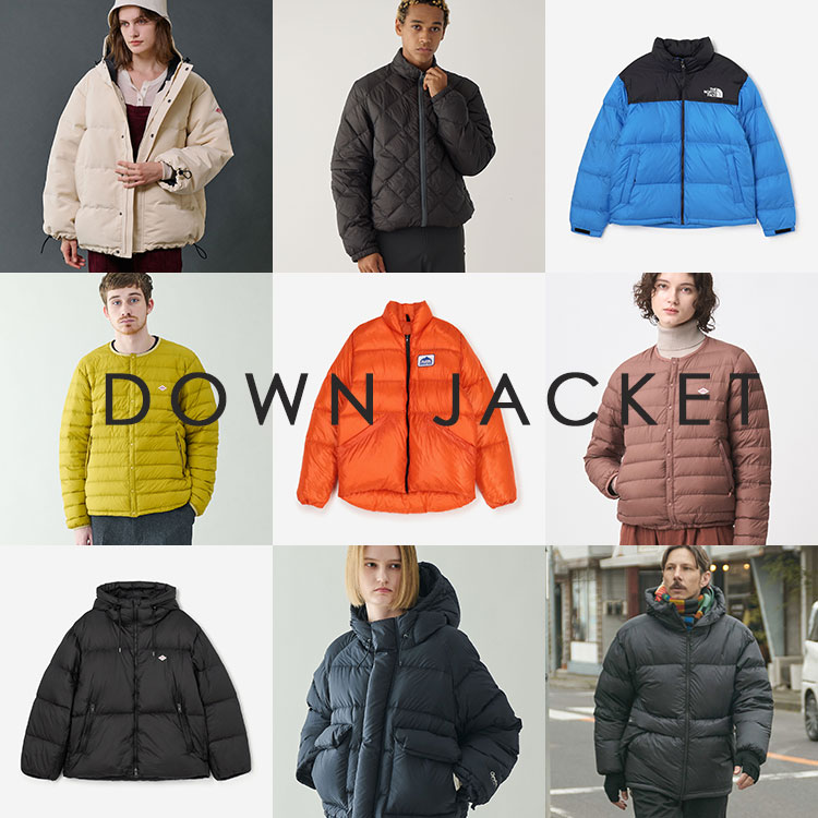 DANTON | ファー付キルトダウンコート WOMEN（ダウンジャケット/コート