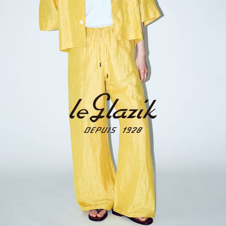 LE GLAZIK | シアーニット ジップパーカー WOMEN（パーカー）｜LE