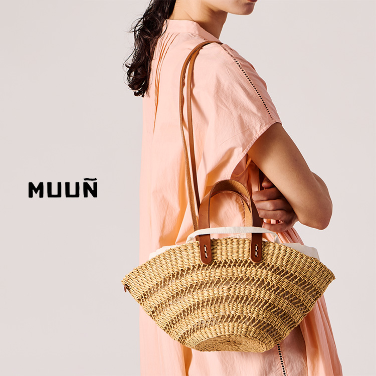 MUUN | 2WAY かごバッグ MINI CHANTELLE WOMEN（かごバッグ）｜MUUN