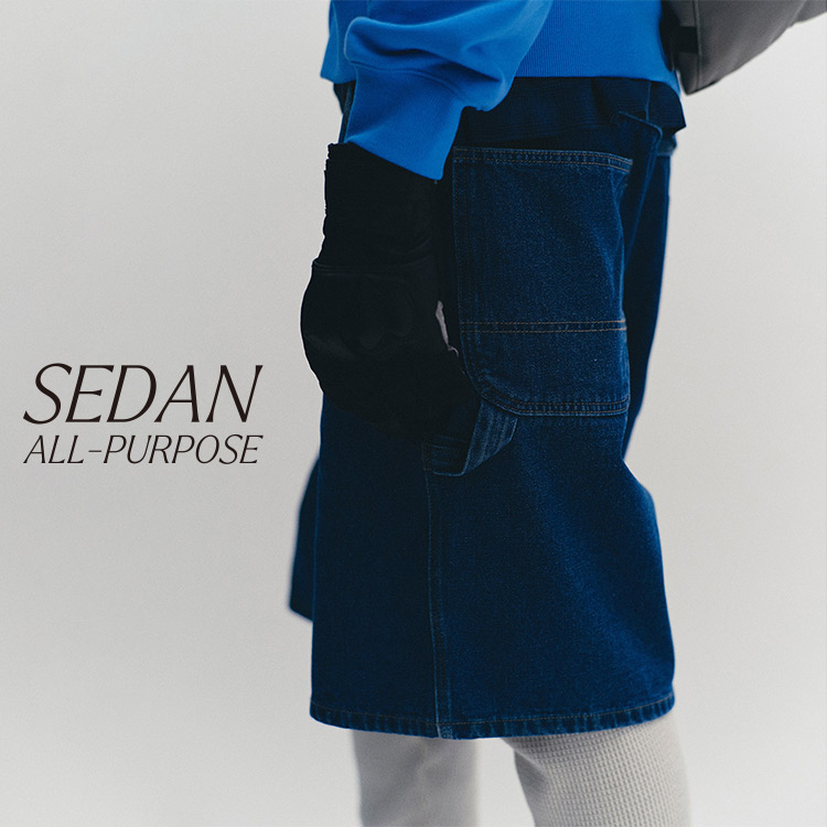 SEDAN ALL-PURPOSE | ナイロン ジップフードジャケット MEN（ナイロン