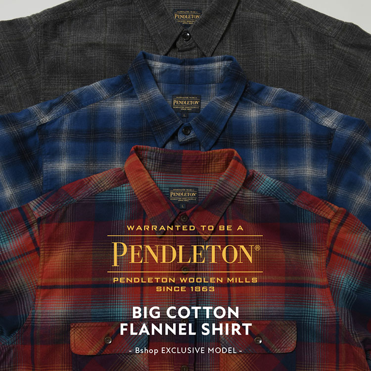 Bshop�i�r�V���b�v�j�̃V���b�v�j���[�X�uPENDLETON - 26AW EXCLUSIVE MODEL�v