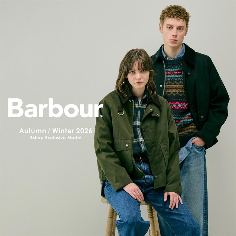 Bshop�i�r�V���b�v�j�̃V���b�v�j���[�X�uBarbour 26AW EXCLUSIVE MODEL�v