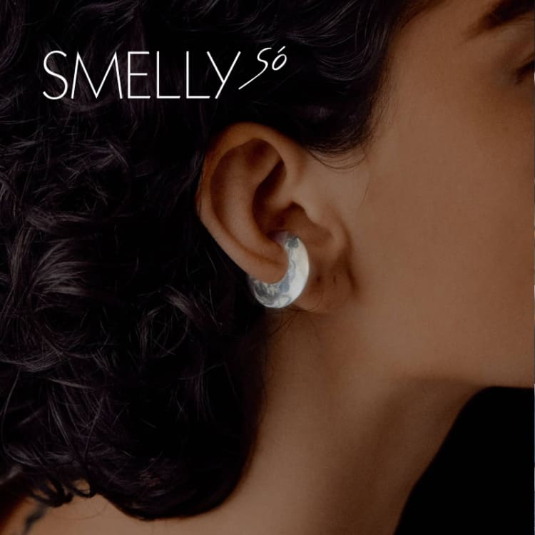 SMELLY so' baroque pearl bar earring（イヤリング）｜SMELLY