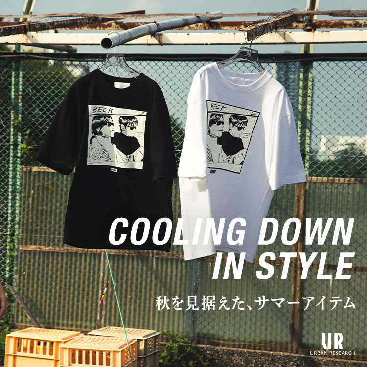 URBAN RESEARCHiA[oT[`j̃Vbvj[XuCooling Down in Style HAT}[ACev
