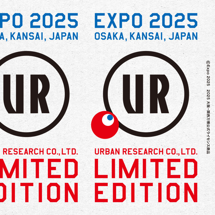 URBAN RESEARCHiA[oT[`j̃Vbvj[XuyURBAN RESEARCHzEXPO 2025 E֐R{ACe悢擞v