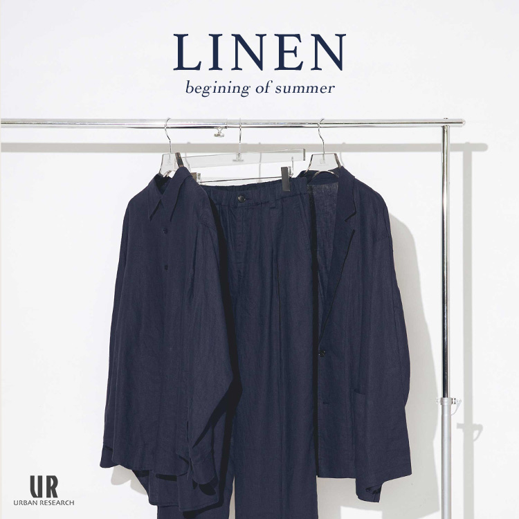 URBAN RESEARCH�i�A�[�o�����T�[�`�j�̃V���b�v�j���[�X�uLINEN�v