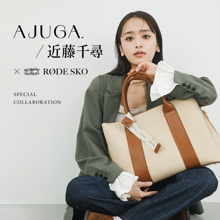 URBAN RESEARCH�i�A�[�o�����T�[�`�j�̃V���b�v�j���[�X�uAJUGA./�ߓ���q × RODE SKO SPECIAL COLLABORATION�bRODE SKO�v