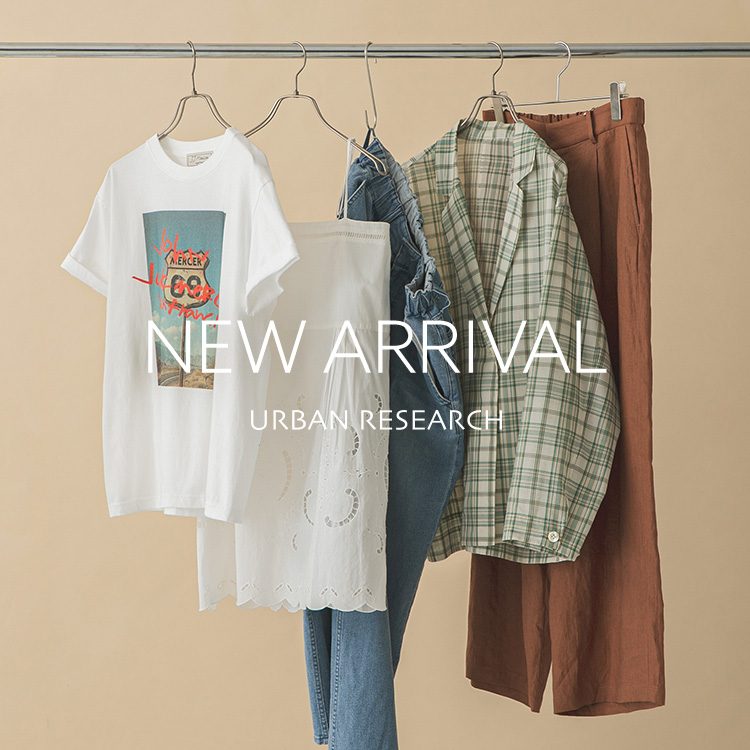 URBAN RESEARCH�i�A�[�o�����T�[�`�j�̃V���b�v�j���[�X�uNEW ARRIVAL�v