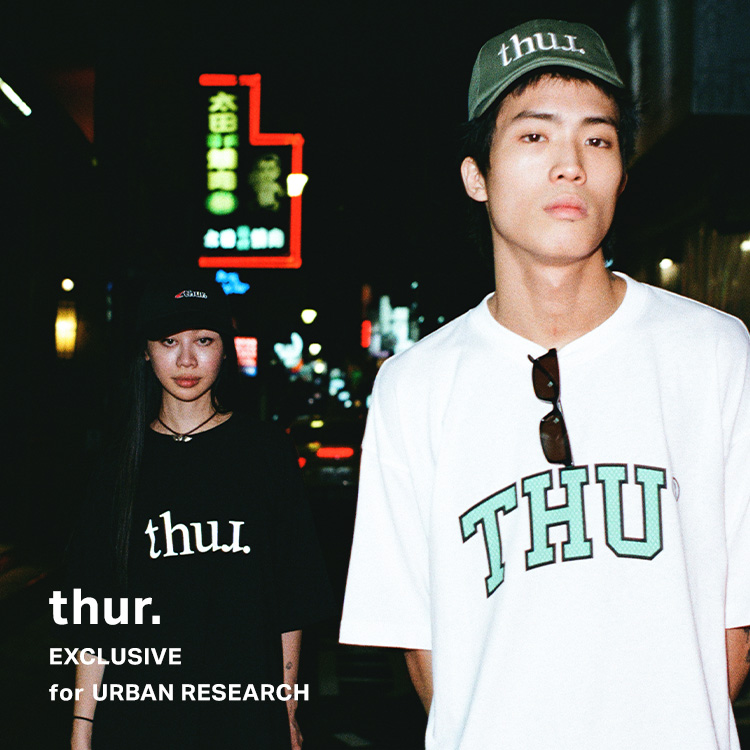 URBAN RESEARCH�i�A�[�o�����T�[�`�j�̃V���b�v�j���[�X�uthur. EXCLUSVIE for URBAN RESEARCH�v