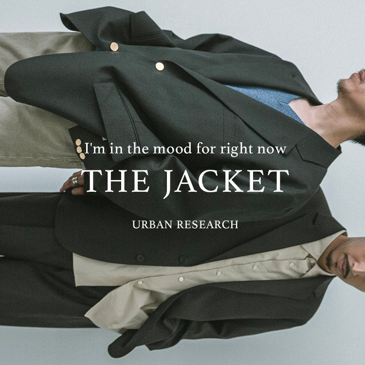 URBAN RESEARCH�i�A�[�o�����T�[�`�j�̃V���b�v�j���[�X�uTHE JACKET�v