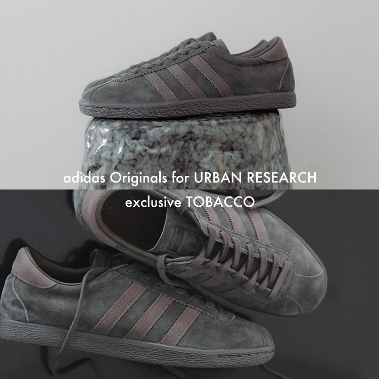 URBAN RESEARCH�i�A�[�o�����T�[�`�j�̃V���b�v�j���[�X�uadidas Originals for URBAN RESEARCH exclusive TOBACCO�v