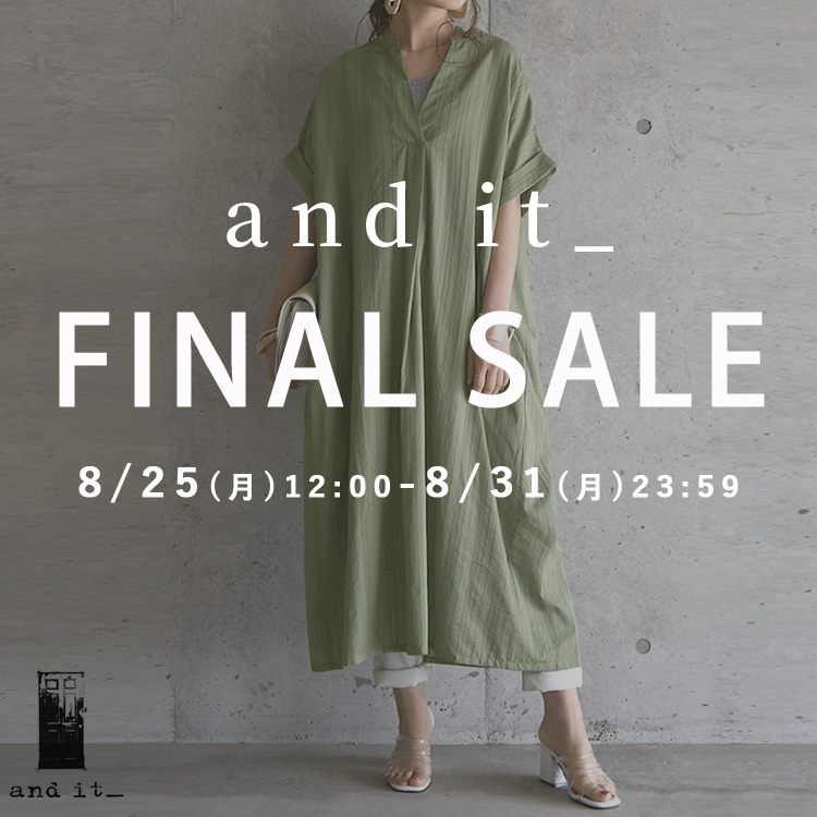 and it_iAhCbgj̃Vbvj[XuZOZOSALE FINALJÒłIIv