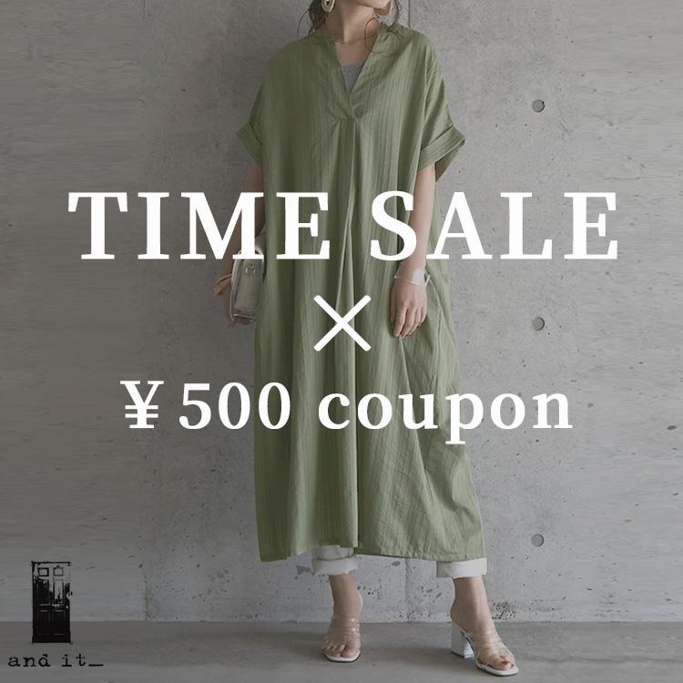 and it_�i�A���h�C�b�g�j�̃V���b�v�j���[�X�u��500�N�[�|��×�^�C���Z�[���J�Ò��ł��I�I�v