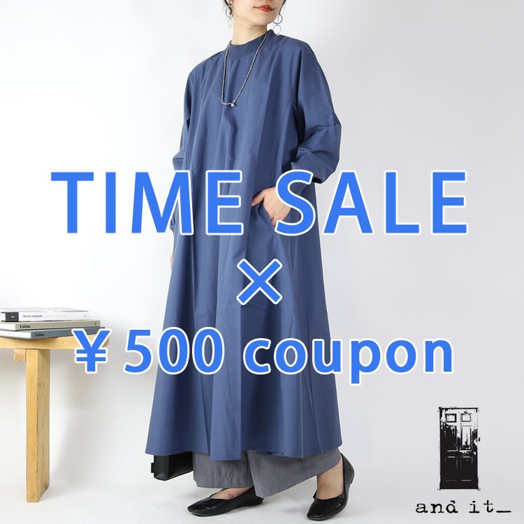 and it_�i�A���h�C�b�g�j�̃V���b�v�j���[�X�u��500�N�[�|��×�^�C���Z�[���J�Ò��ł��I�I�v