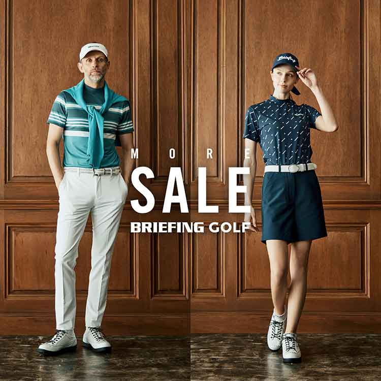 BRIEFING｜ブリーフィングのトピックス「【BRIEFING GOLF】MAX30％OFF！MORE SALE 開催中！」 ZOZOTOWN