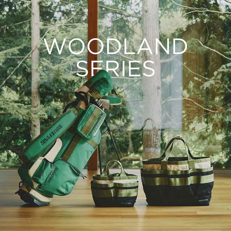 BRIEFING ゴルフバッグ　WOODLAND BRIEFING｜ブリーフィングのトピックス「【BRIEFING GOLF】WOODLAND