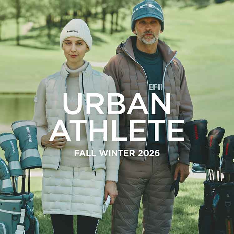 BRIEFING�i�u���[�t�B���O�j�̃V���b�v�j���[�X�u�yBRIEFING GOLF�z2026FW�V��A�C�e�����ג��I�v