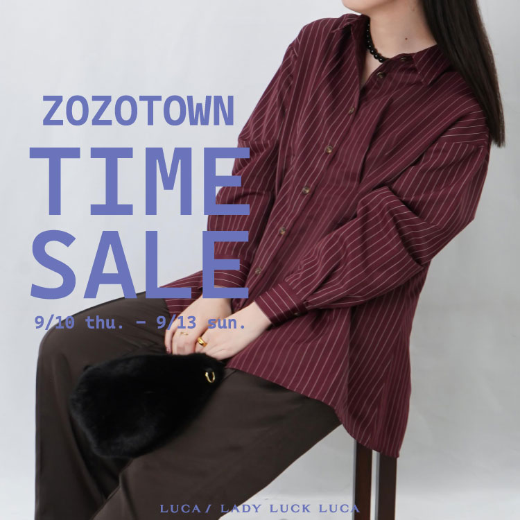 LUCA/LADY LUCK LUCA�i���J/���f�B���b�N���J�j�̃V���b�v�j���[�X�uTIME SALE �J�Ò��I�v