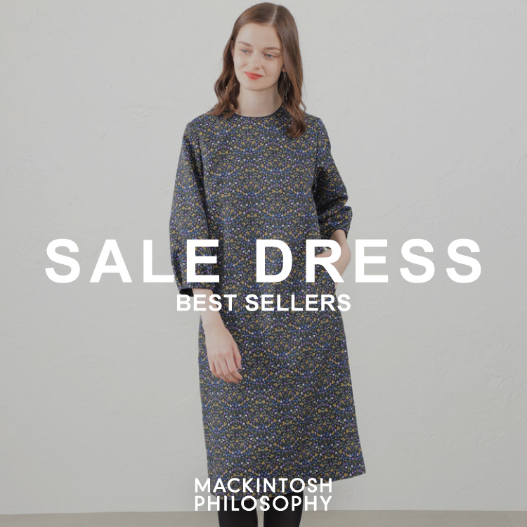 MACKINTOSH PHILOSOPHY｜マッキントッシュ フィロソフィーのトピックス「【SALE】春まで使えるワンピース」 - ZOZOTOWN