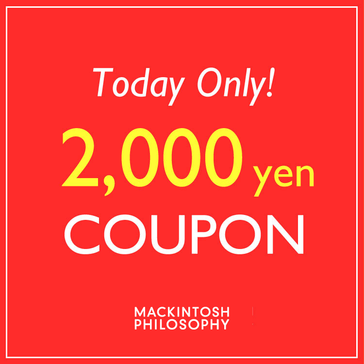 MACKINTOSH PHILOSOPHYi}bLgbV tB\tB[j̃Vbvj[Xuy24Hz2000~N[|zz^CZ[JÁIIv