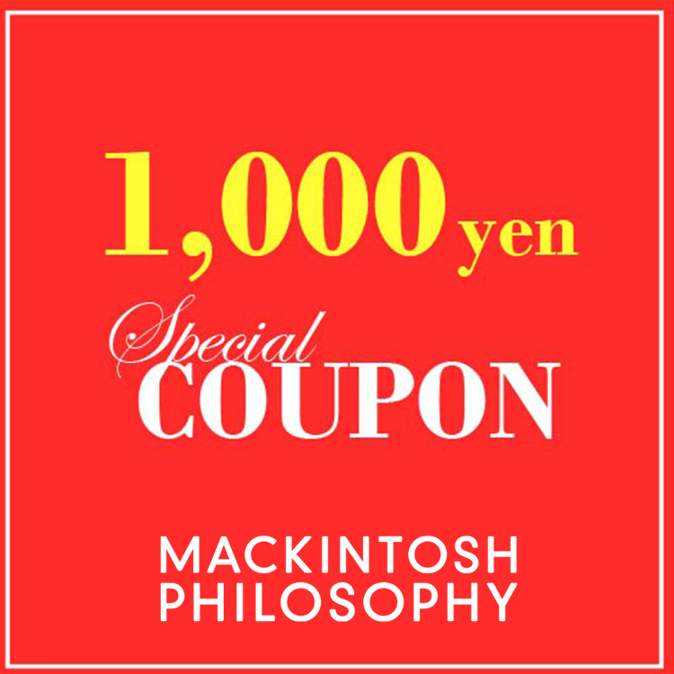 MACKINTOSH PHILOSOPHYi}bLgbV tB\tB[j̃Vbvj[Xuy{ŏIz1000~N[|zz^CZ[JÁIIv