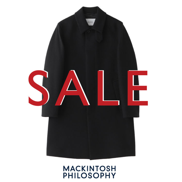 MACKINTOSH PHILOSOPHY�i�}�b�L���g�b�V�� �t�B���\�t�B�[�j�̃V���b�v�j���[�X�u�_WINTER SALE �J�Ò��I�^�������ׂ������ȃA�E�^�[�����Љ�I�v