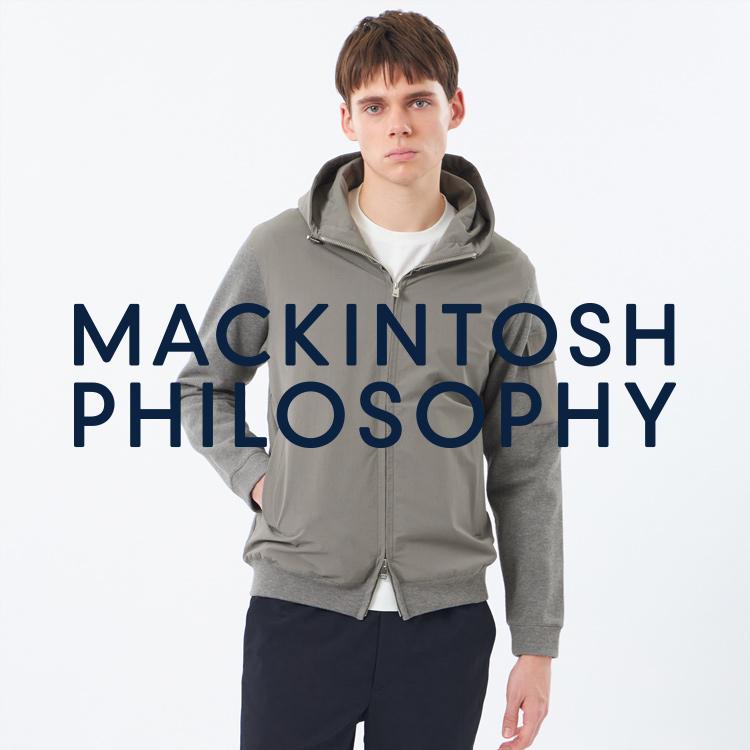 リブダンボールニット コンビパーカー（パーカー）｜MACKINTOSH