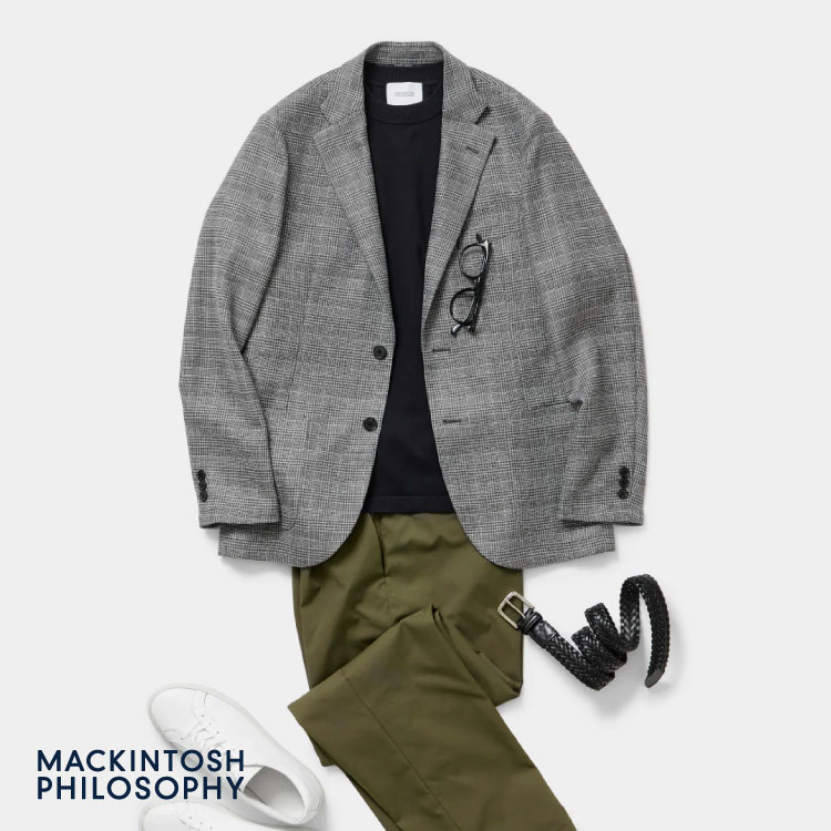 MACKINTOSH PHILOSOPHY�i�}�b�L���g�b�V�� �t�B���\�t�B�[�j�̃V���b�v�j���[�X�uTailored Jeraey Jacket�v