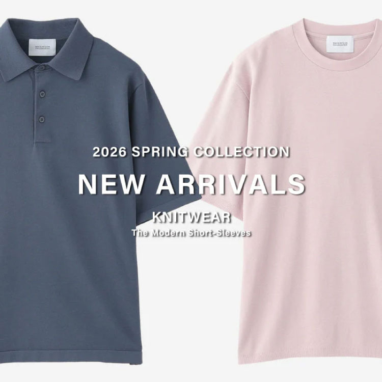 マッキントッシュ  半袖ニット MACKINTOSH PHILOSOPHY｜マッキントッシュ フィロソフィーのトピックス