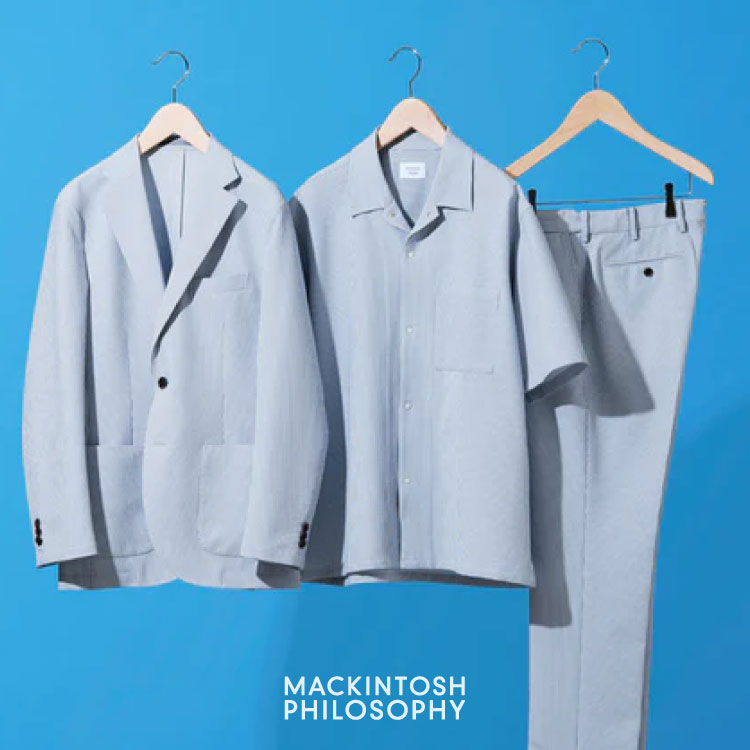 MACKINTOSH PHILOSOPHY�i�}�b�L���g�b�V�� �t�B���\�t�B�[�j�̃V���b�v�j���[�X�uEasy Summer Living in TROTTER�fs SET-UP�v