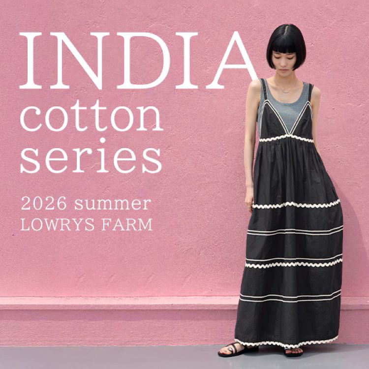 INDIAナミナミキャミワンピース 669783（ワンピース）｜LOWRYS