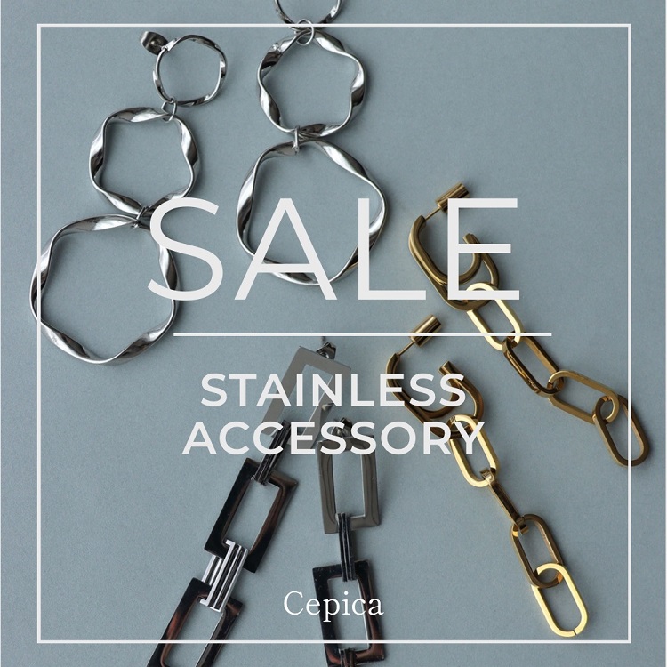 Three Four Time�i�X���[�t�H�[�^�C���j�̃V���b�v�j���[�X�u�ySALE�z�X�e�����X�A�N�Z�T���[SALE�J�Ò��I�v