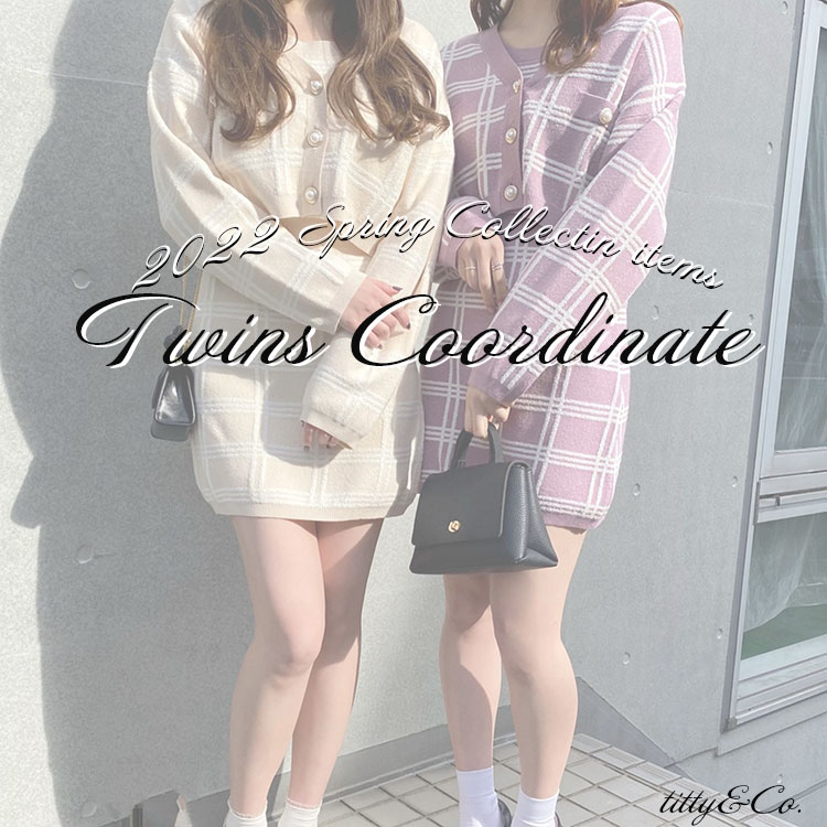 Titty Co ティティー コーのトピックス Pick Up Item 双子コーデにおすすめ キャッチーなガーリーアイテム Zozotown