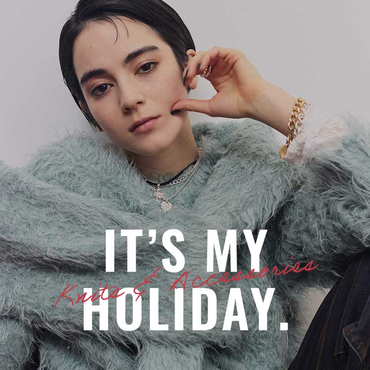 JEANASIS�i�W�[�i�V�X�j�̃V���b�v�j���[�X�uIT'S MY HOLIDAY.�v