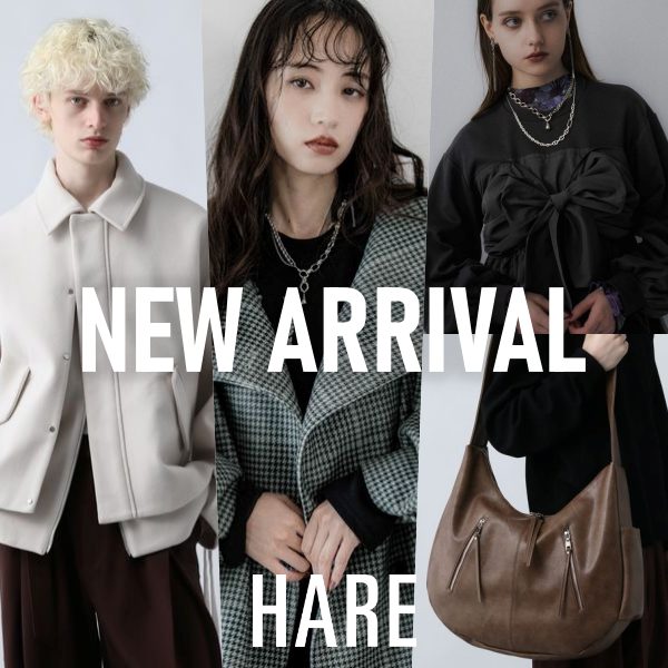 ロングフリルギャザーリボンワンピース(HARE)（ワンピース