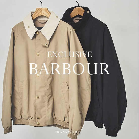 Spick & Span�i�X�s�b�N �A���h �X�p���j�̃V���b�v�j���[�X�u�yFRAMeWORK�z�ʒ�BARBOUR���\���t���I�v