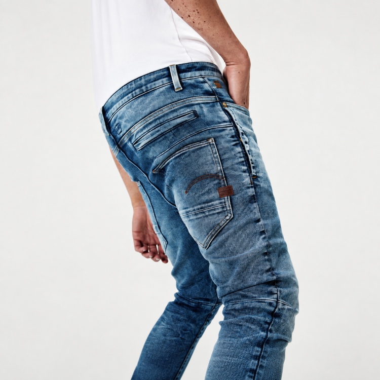D-STAQ 3D SLIM JEANS/立体裁断スリムテーパードジーンズ（デニム