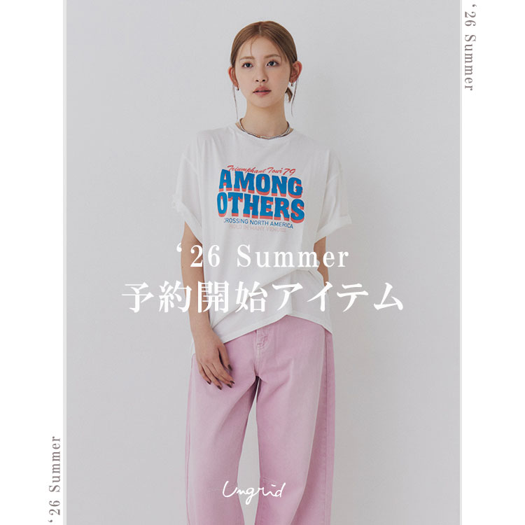 Ungrid�i�A���O���b�h�j�̃V���b�v�j���[�X�u�y��ܒe�z'26 Summer 12:00�` �\��J�n�v