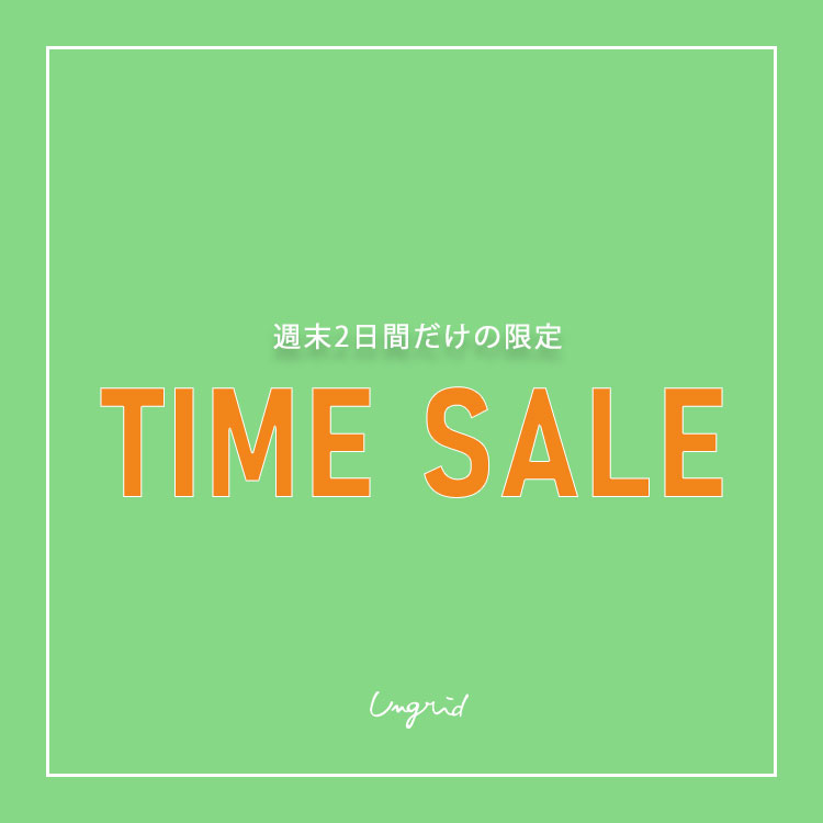 Ungrid�i�A���O���b�h�j�̃V���b�v�j���[�X�u�T������I10%OFF�v