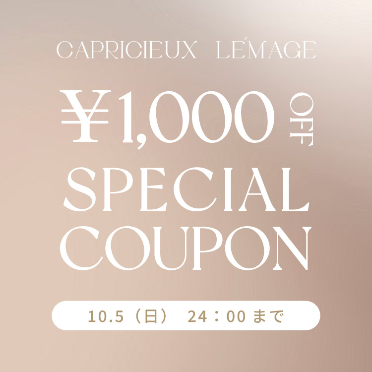 CAPRICIEUX LE'MAGEiJvV}[Wj̃Vbvj[XuyCAPRICIEUX LE'MAGEz1,000~N[|zzI v