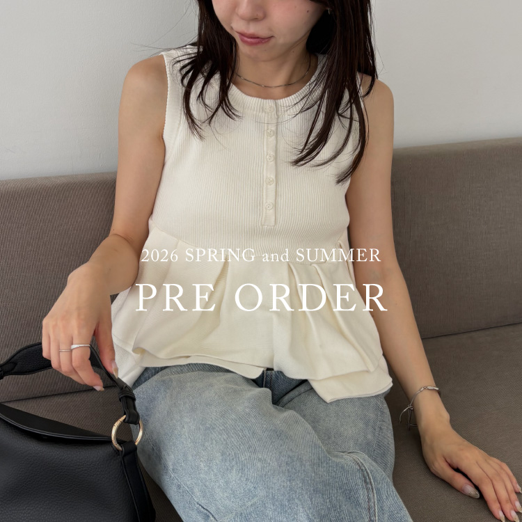 CAPRICIEUX LE'MAGE�i�J�v���V�����}�[�W���j�̃V���b�v�j���[�X�u�y6/11(��)�\��J�n�z2026SS�V��\��A�C�e���v