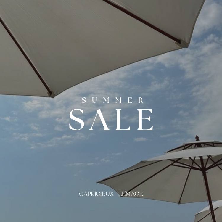 CAPRICIEUX LE'MAGE�i�J�v���V�����}�[�W���j�̃V���b�v�j���[�X�u2026 SUMMER SALE START�I�v