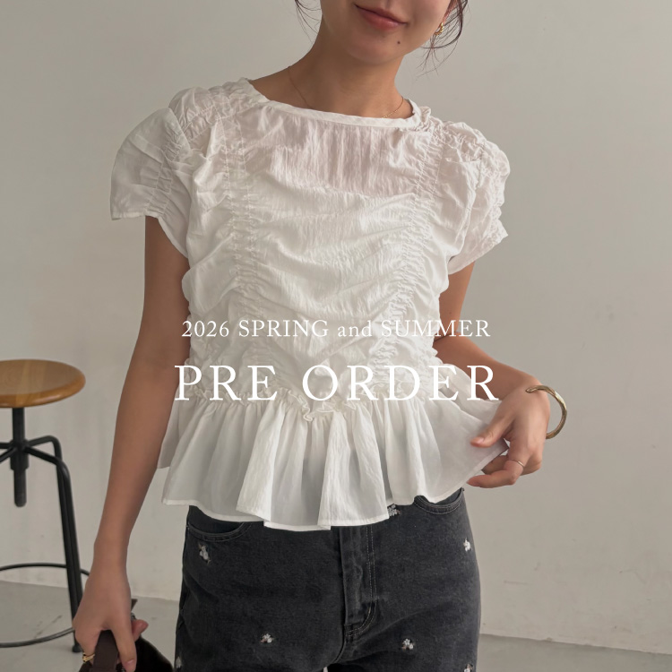 CAPRICIEUX LE'MAGE�i�J�v���V�����}�[�W���j�̃V���b�v�j���[�X�u�y7/9(��)�\��J�n�z2026SS�V��\��A�C�e���v