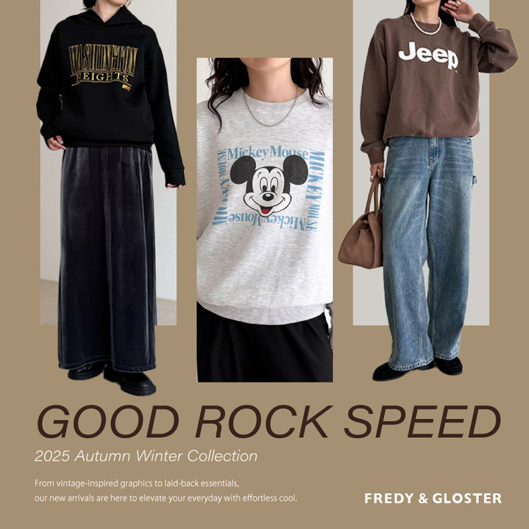 FREDY&GLOSTERitfB Ah OX^[j̃Vbvj[XuGOOD ROCK SPEED-H̐V쑱XoI-v