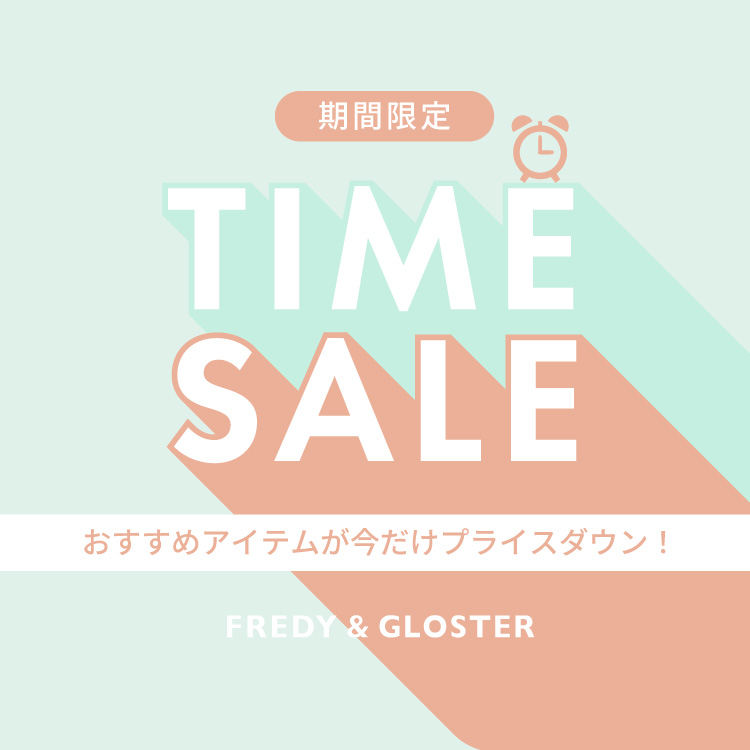 FREDY&GLOSTER�i�t���f�B �A���h �O���X�^�[�j�̃V���b�v�j���[�X�u�y������������A�C�e�����I�zfredy emue ZOZOTOWN����^�C���Z�[���I�I�v