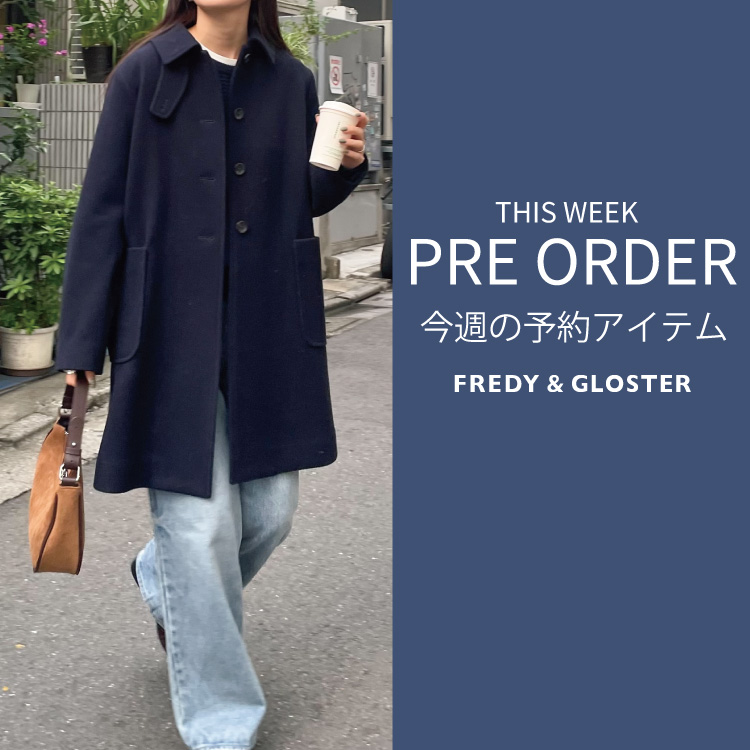 FREDY&GLOSTER�i�t���f�B �A���h �O���X�^�[�j�̃V���b�v�j���[�X�u���T�̐�s�\��A�C�e���v