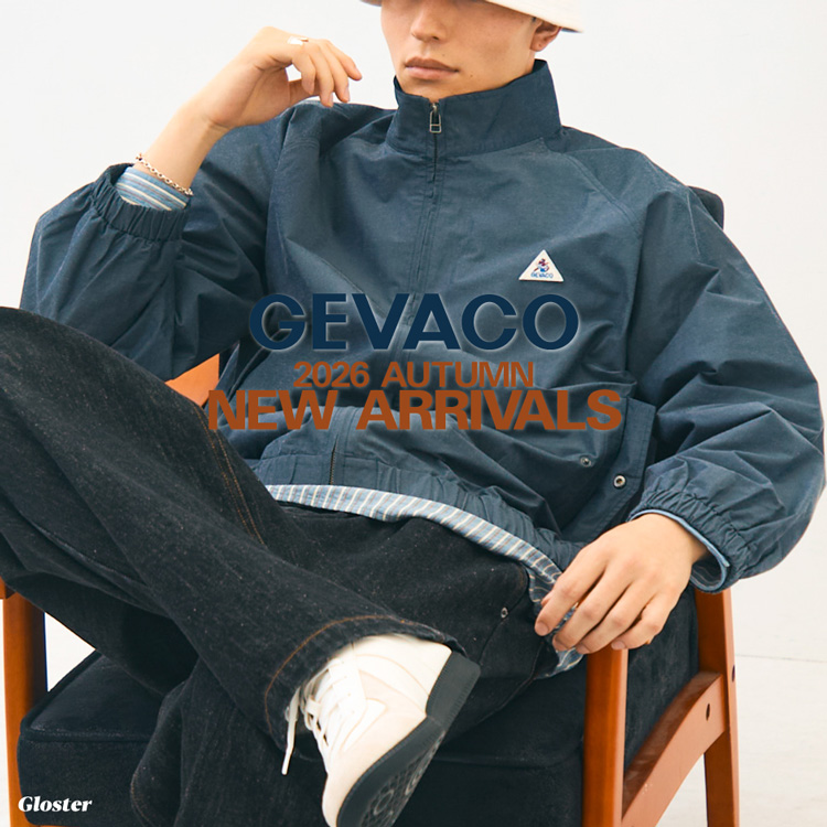 FREDY&GLOSTER�i�t���f�B �A���h �O���X�^�[�j�̃V���b�v�j���[�X�u�yGEVACO�z2026 AUTUMN NEW ARRIVALS �v